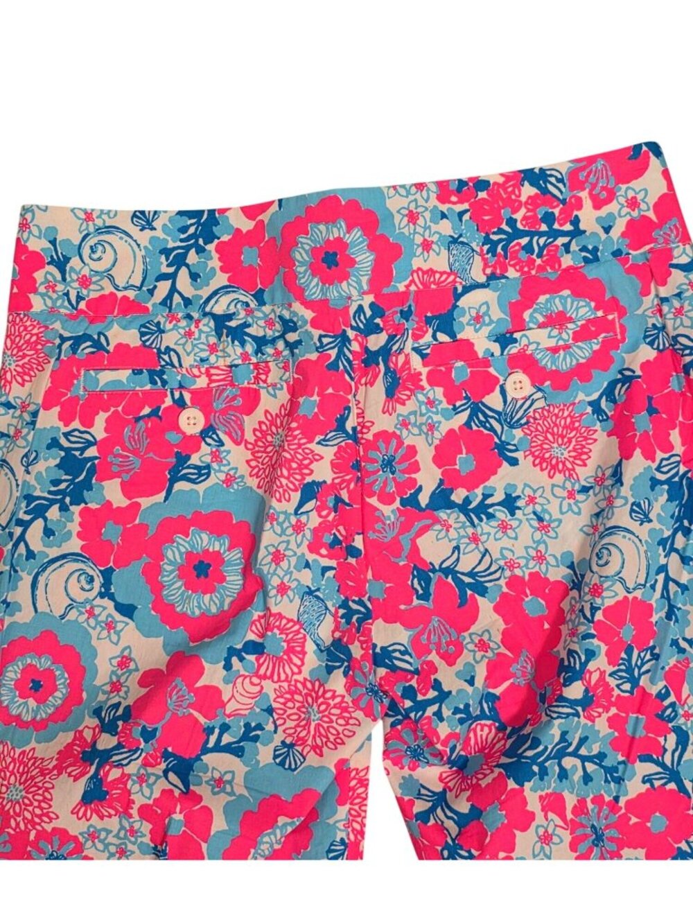 Lilly Pulitzer Floral Capri Pant (SKU#2107) - Picture 7 of 8